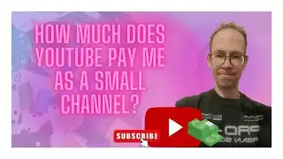 How much does YouTube pay me as a small channel?