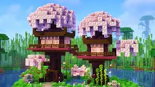 How to build a Cherry Blossom Treehouse