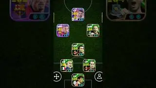 Best squad | 4-1-2-3 formation | efootball 2025 mobile 