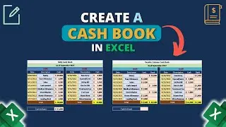 How to Create Cash Book in Excel