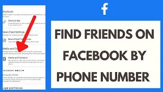 How To Find Friends On Facebook By Phone Number Or Contacts
