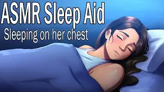 ASMR Sleeping on Your Girlfriends Chest [Sleep Aid] [Breathing] [Heartbeat]