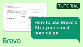 Unleash the power of AI with Brevos Marketing Platform