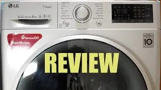 LG Front Load Washing Machine FHT1208SWL - Review