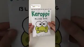 Keroppi blind bag! #asmr #asmrunboxing #blindbag #sanrio #keroppi #papercraft #paperdiy #diy