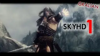 Красивый Skyrim #1: aMidianBorn Book of Silence (броня+оружие), Better Shaped Weapons