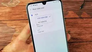 Galaxy A50 / A50s : How to Change Video Resolution Quality & Aspect Ratio