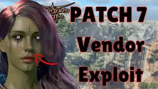 Patch 7 Vendor Bag Exploit | Baldur's Gate 3