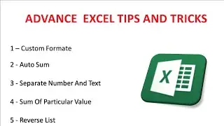 Top Five Excel Time Saving Tips And Tricks, Every Excel User Must Know