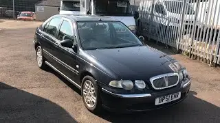 2001 ROVER 45 IXL TURBO DIESEL CAR REVIEW