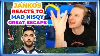 Jankos Reacts to MAD Nisqy GREAT ESCAPE 👀
