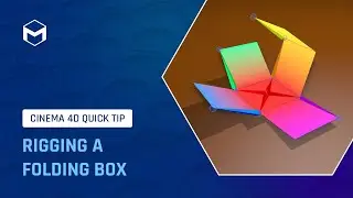 #C4DQuickTip 103: Rigging a Folding Box in Cinema 4D