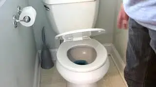 Installing a soft close toilet seat