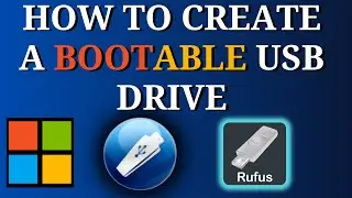 How to create a Bootable USB Drive in Windows