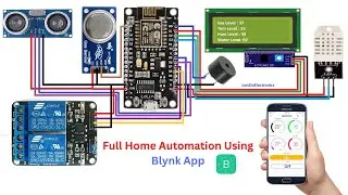 Home Automation Using Esp8266 & Blynk2.0 App