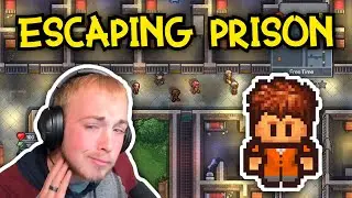 Breaking Out of Prison on a Train!! - Escapists 2