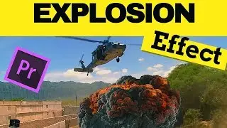 How to create realistic explosion in adobe premiere pro cc 2017 VFX tutorial no after effects