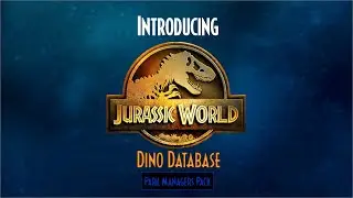 Introducing Jurassic World | Dino Database - Park Managers Pack