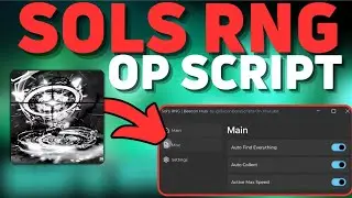 SOLS RNG *OP* Script Hack 2024 | PC & MOBILE | Auto Collect, Auto Potion, Get Everything | Pastebin