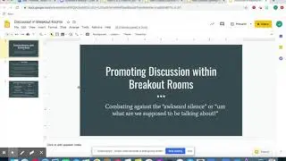 Using Breakout Rooms for Rich Discussion