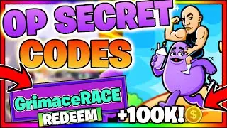 GRIMACE RACE CODES *SECRET*! ALL NEW OP SECRET ROBLOX GRIMACE RACE UPDATE CODES!