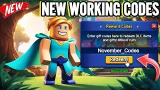 🔥 ALL NEW! November 2024 Blox Fruits Codes | Unlock Exclusive Roblox Rewards! 🎁 | EhX Gaming