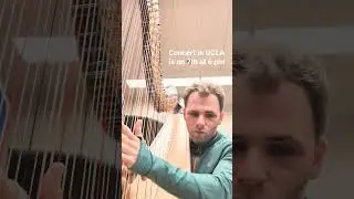 looking forward to play in UCLA Ostin Room 02.07. 6 pm #music #harp #crossover