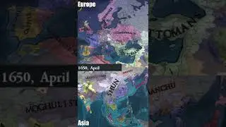 EU4 Winds of Change AI only Timelapse