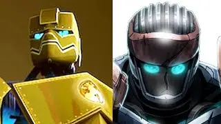 REAL STEEL WRB Gridlock VS Atom & Hollowjack & Camelot & Shogun & Bluebot & Danger Zone & Gambit