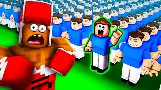 1 из 100 Человек НАЙДЁТ НАСТОЯЩЕГО Среди КЛОНОВ в Роблокс! Roblox