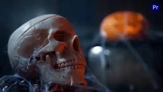 Immersive 3D Halloween Trailer Premier Pro Template