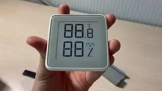 Распаковка Термогигрометр Xiaomi Miaomiaoce Termo-hygrometer из Rozetka