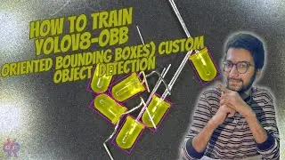 How To Train YOLOv8-OBB (Oriented Bounding Boxes) custom object detection