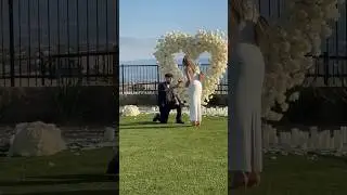 We hosted a Proposal in our backyard 😍💍 *EPIC* 