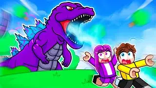 Becoming the BIGGEST GODZILLA in Roblox!