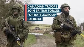 Canadians train in UK with British forces for FIRST TIME in over 30 years