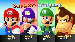 Mario Party 10 - Mario vs Waluigi vs Luigi vs Donkey Kong - Airship Central