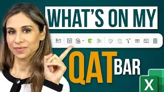 Whats on My Quick Access Toolbar in Excel? Youll Probably be Surprised!