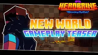 NEW WORLD GAMEPLAY TEASER | FNF: Vs Herobrine: Blocky Myths V1.5 (OFFICIAL TEASER)