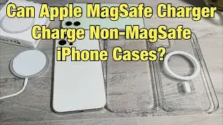 iPhone MagSafe Charger: Can You Charge Standard Case too? (Non MagSafe Case?)