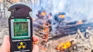 Fire in Chornobyl Exclusion Zone 2020