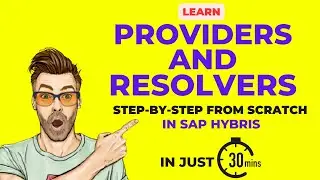 Providers and Resolvers in SAP Hybris | Hybris Tutorials Tutorial | hybris tutorial for beginners