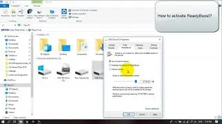 How to increase RAM using ReadyBoost USB flash drive in Windows 10