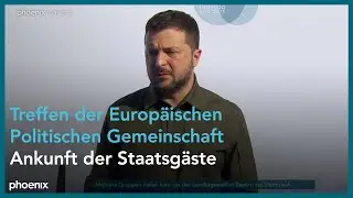 Treffen der Europäischen Politischen Gemeinschaft in Granada - Ankünfte der Regierungschefs