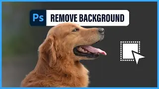 REMOVE BACKGROUND in PHOTOSHOP - automatic and quick way to mask out anything! (1 min tutorial)