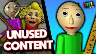 Baldi's Basics Classic Remastered Unused Content | LOST BITS [TetraBitGaming]