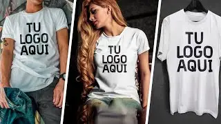 MOCKUPS de camisetas GRATIS para PHOTOSHOP ✅ Descarga mockup ropa tutorial