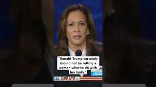 Kamala Harris attacks Trump for girls “bleeding out in the parking lot” due to abortion bans