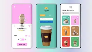 Coffee Shop UI Flutter