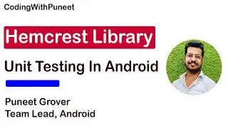 Mastering Android Unit Testing with Hamcrest Library | Complete Tutorial | CodingWithPuneet